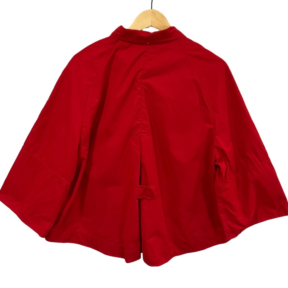 NWT Zara Women’s Red Swing Style Spring Jacket With Removable Hood Size … - Picture 10 of 16